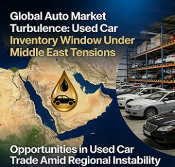 글로벌 자동차 시장의 혼란: 중동 긴장 속에서 중고차 재고를 확보해야 하는 중요한 시기가 지금인 이유
